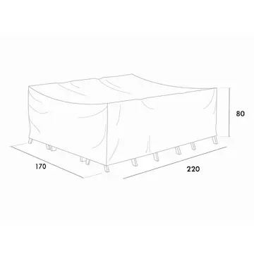 Möbelskydd Hillerstorp Matgrupp 170X220X80 Cm