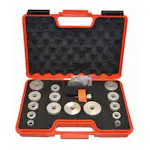 Frässet CMT Orange Tools Falsfräs 17 delar K12