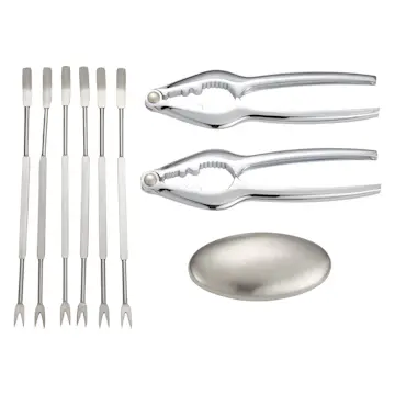 Bestickset Dorre Skagen Skaldjursset 9 Delar