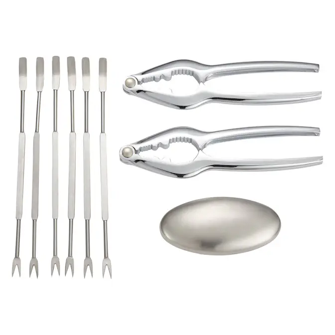 Bestickset Dorre Skagen Skaldjursset 9 Delar