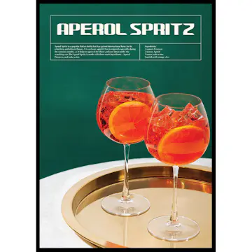 Poster Gallerix This Is Aperol Spritz Cocktail