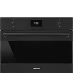 Kombiugn Smeg SO4301M0N Svart Med Grill, Display och Micro