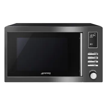 Mikrovågsugn Smeg MOE25B Fristående Micro med Grillfunktion