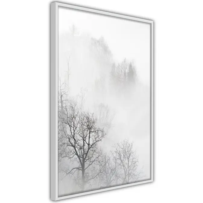 Poster Artgeist Affisch Trees In The Fog