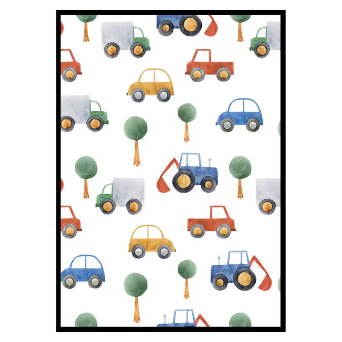 Poster Gallerix Cars And Trucks