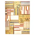 Persisk Patchworkmatta Arkiio Kelim Flerfärgad 155x209