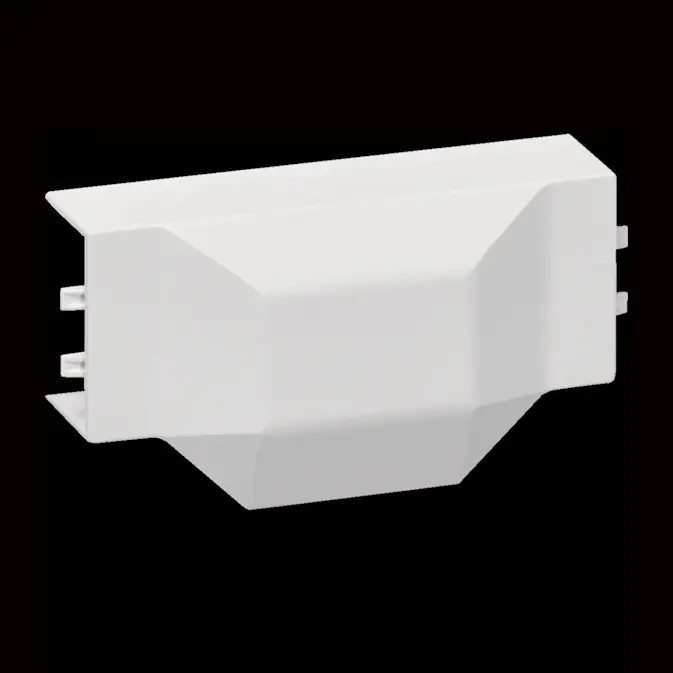 T-Stycke till Matarkanal Hager LF/LFH Flexibelt 20 x 35 mm Halogenfri Vit RAL 9016