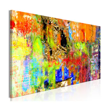 Tavla Arkiio Colourful Abstraction Narrow