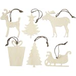 Julhängen Creativ Company Stl 7-9 cm 1 Förp