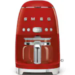 Kaffebryggare Smeg DCF02RDEU Retro Röd 50-talsstil