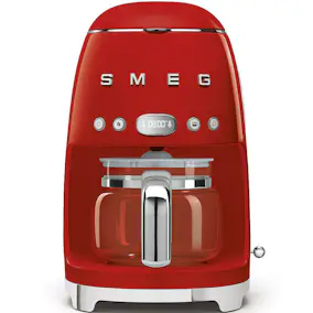 Kaffebryggare Smeg DCF02RDEU Retro Röd 50-talsstil