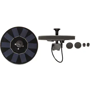 Solcellsdekoration Star Trading Fontän RGB LED