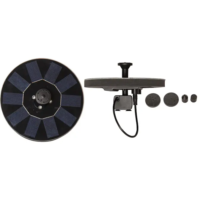 Solcellsdekoration Star Trading Fontän RGB LED