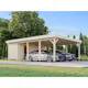 Carport Palmako Karl 40,6 m2 med Förråd