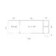 Stuga Palmako Andrea 30,4 m² Slide Plus (inv. 21,1+7,9 m²)