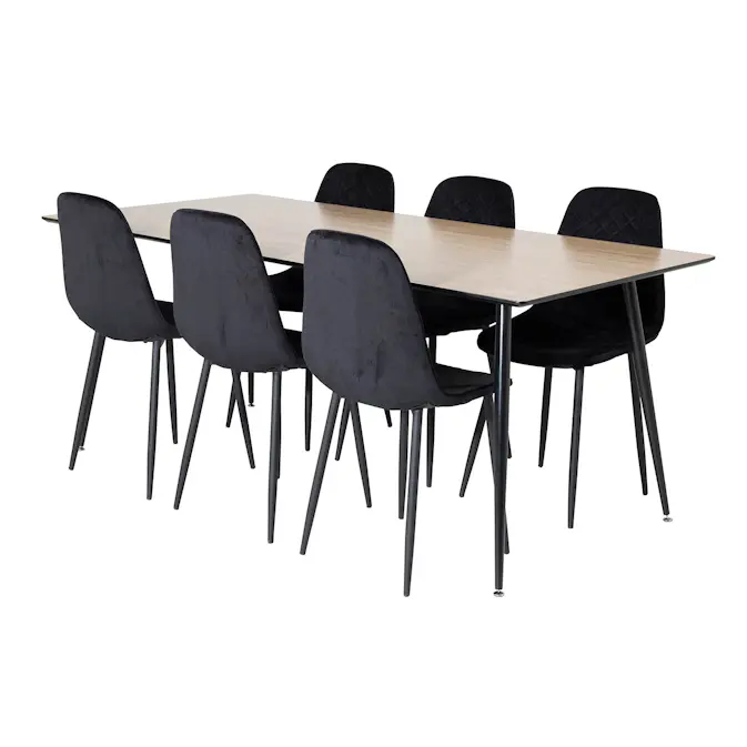 Matgrupp Venture Home Silvia med 6 Phoi Stolar