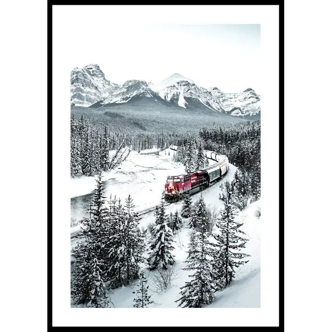 Poster Gallerix Winter Train No2