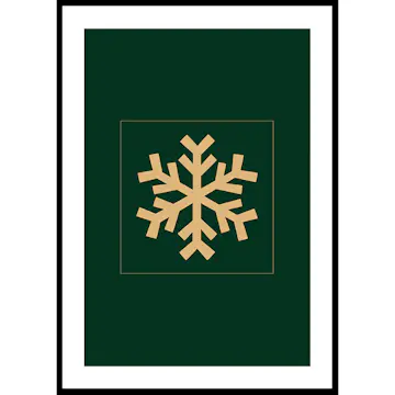 Poster Gallerix Snowflake YG