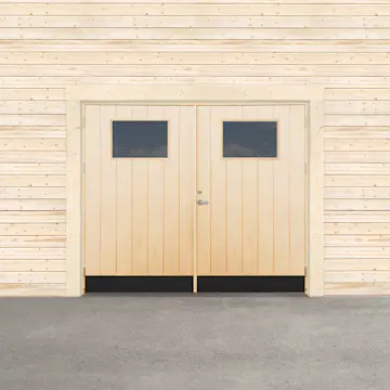 Garageport Sveadörren Kall Cotswold Obehandlad