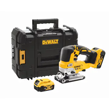 Sticksåg DeWalt DCS334P2 18V Topphandtag 2x5 Ah