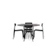 Matgrupp furniture/fashion Stone med 4 Ursholmen Stolar