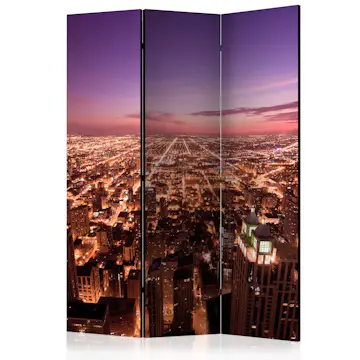 Rumsavdelare Skärmvägg Arkiio Chicago Panorama 135x172 cm