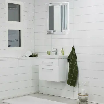 Möbelskåp Noro Fix Trend 550 Fix Matt Vit