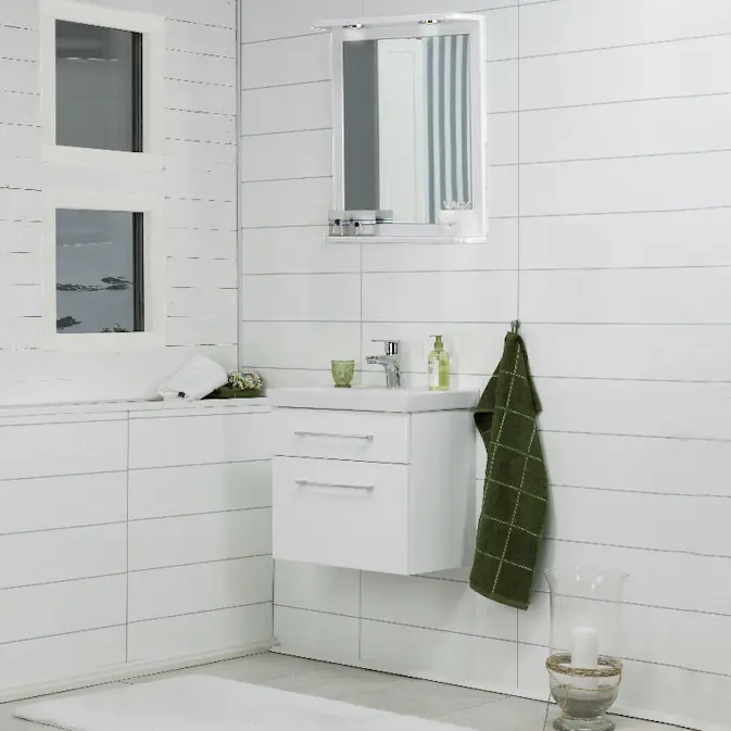 Möbelskåp Noro Fix Trend 550 Fix Matt Vit