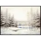 Poster Gallerix Winter Frozen Lake