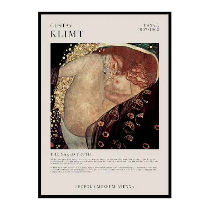 Poster Gallerix Denae By Gustav Klimt