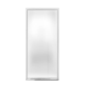 Fönster Landskap 90x180 cm Härdat Glas Vitmålat