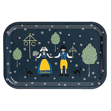 Bricka Arvidssons Textil Sverige 33x21 cm