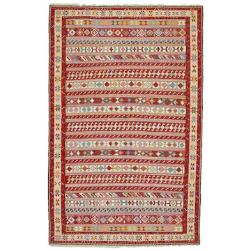 Persisk Matta Arkiio Varni Ardebil Kelim 125x195