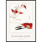 Poster Gallerix Bird Origami By Watanabe Seitei