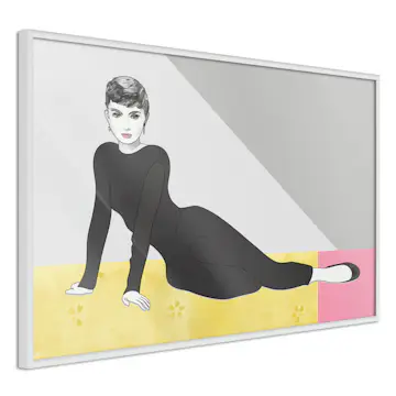 Poster Artgeist Affisch Beautiful Audrey