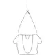 Inomhusdekoration Star Trading Santa Tomte med LED