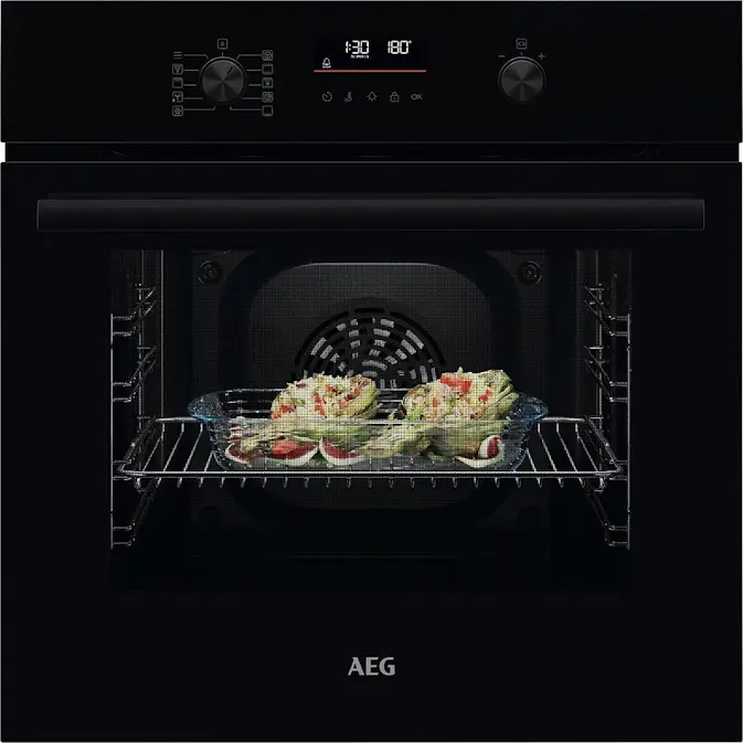Inbyggnadsugn AEG TU5PB40NCK SurroundCook Svart med Grillfunktion