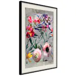 Poster Artgeist Affisch Rustic Flowers
