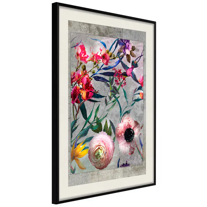 Poster Artgeist Affisch Rustic Flowers