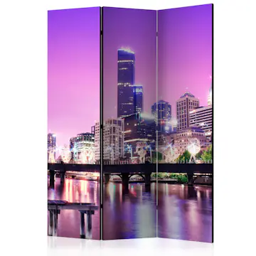 Rumsavdelare Skärmvägg Arkiio Purple Melbourne 135x172 cm