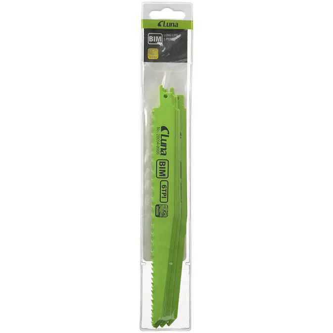 Tigersågblad Luna Tools 6T av Bi-metall För Trä och metall T225