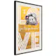 Poster Artgeist Affisch I Love You like You Love Me