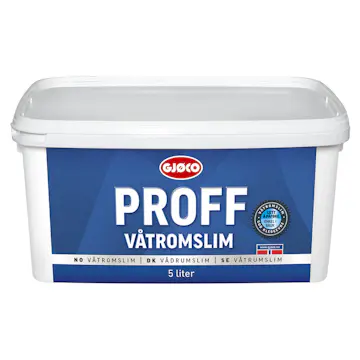 Våtrumslim Gjøco Proff