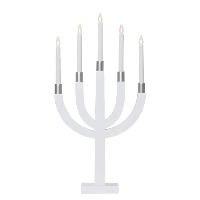 Ljusstake Star Trading Elias 5-armad Adventsljusstake