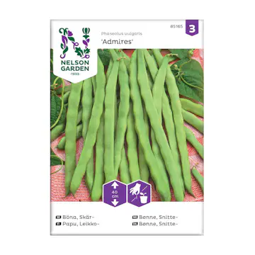 Frö Skärböna Nelson Garden Admires