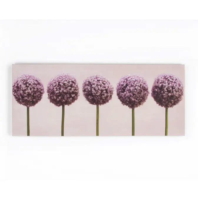 Tavla Art for the Home Alliums In A Row