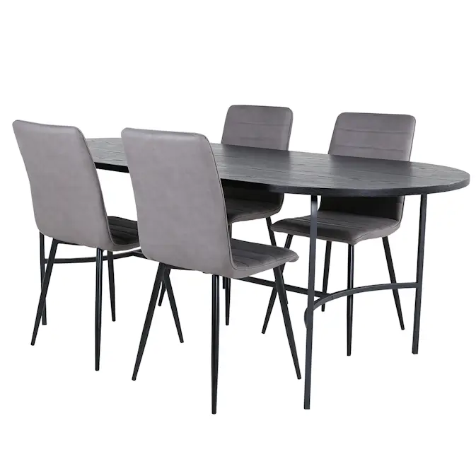 Matgrupp Venture Home San Francisco matbord och Walerina matstol