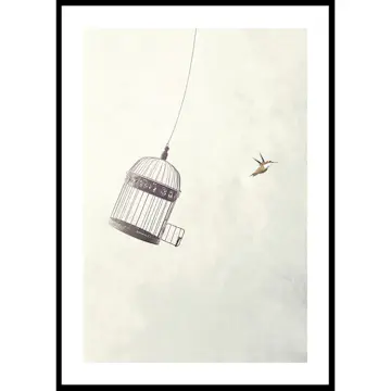 Poster Gallerix Flying Towards Freedom