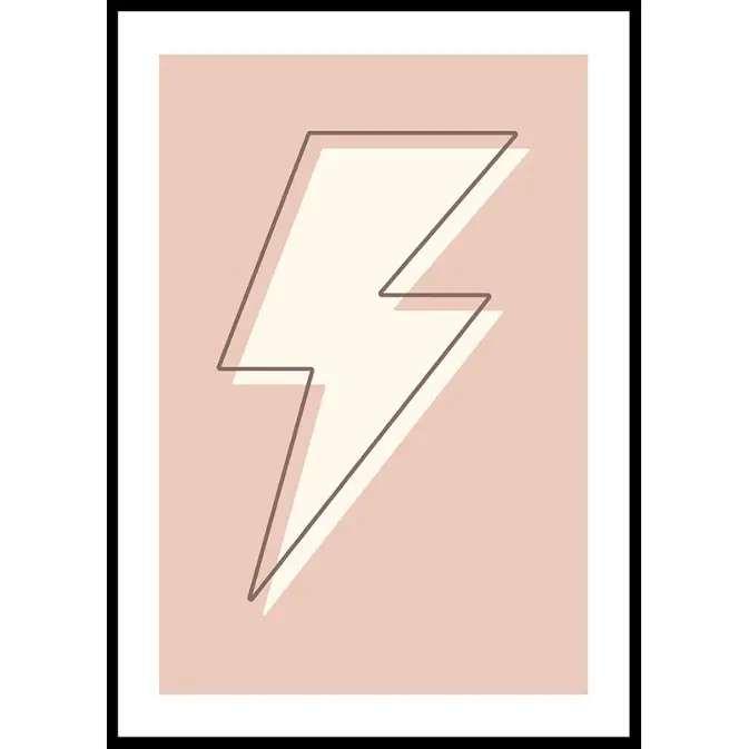 Poster Gallerix Flash In Pink