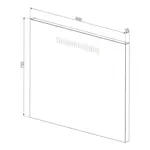 Stänkskydd Smeg KITC9X9